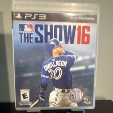 Sony MLB The Show 16 PS3 Baseball Sports E (Everyone) w/ Case & Disc
