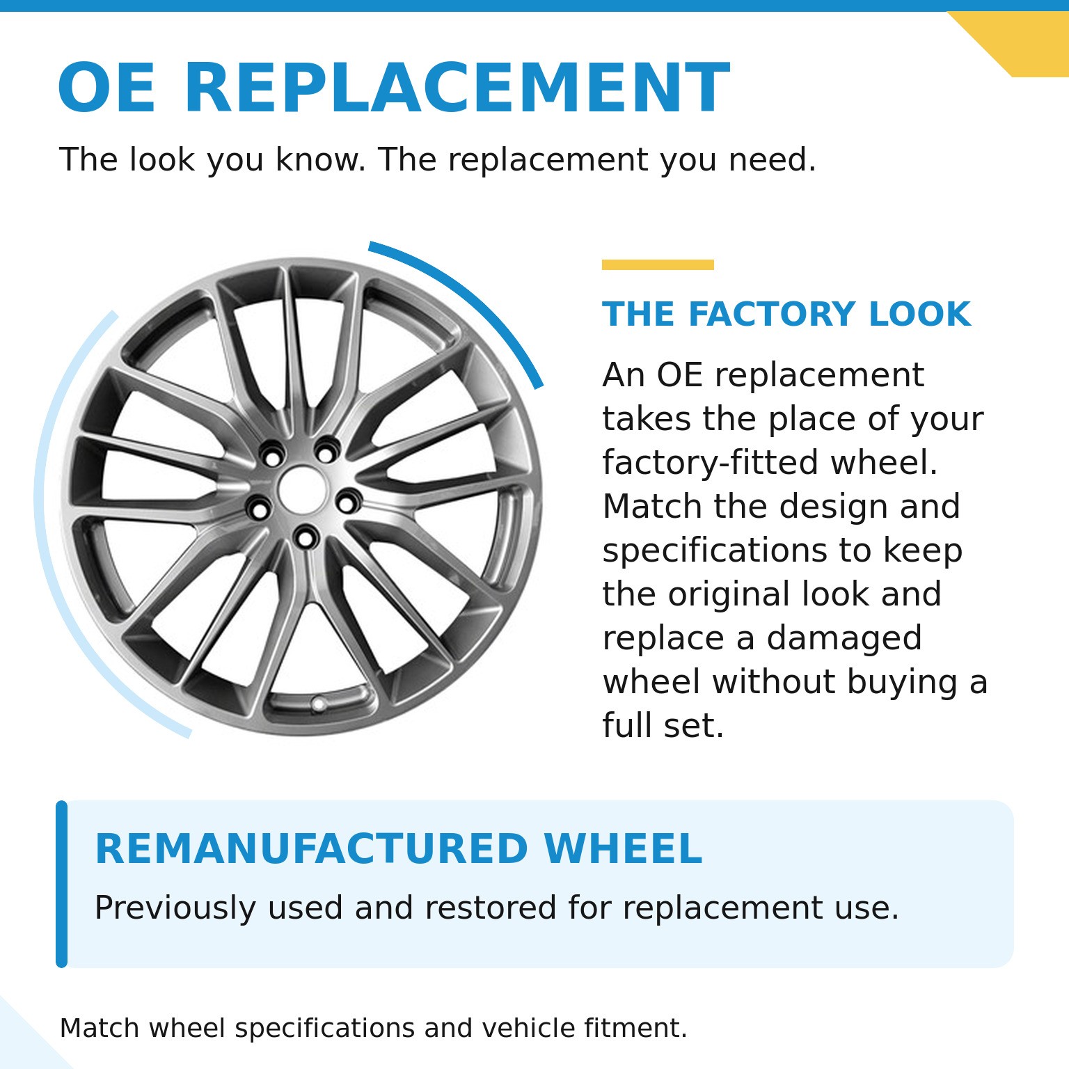 Maserati Quattroporte 2014-2015 Rear Wheel Silver