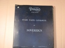 DAIMLER SOVEREIGN (420) PARTS CATALOGUE / PARTS BOOK  SEPTEMBER 1967