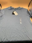 M&S AUTOGRAPH Mens T-Shirt Size XLarge Supima Cotton Crew Neck Light Blue