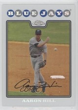 2008 Topps Chrome Refractor Aaron Hill #43 0o6v