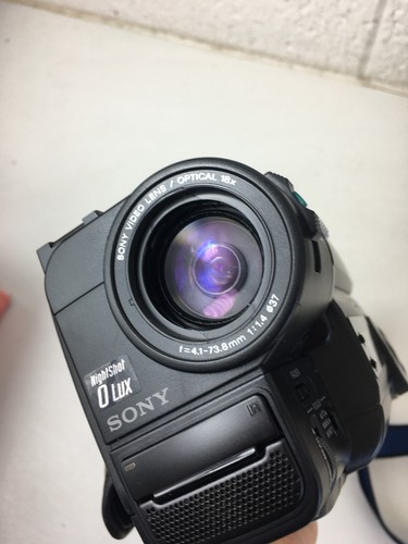 Sony Video 8 XR CCD-TR425E Handycam VHS-C Video Camera Camcorder - Picture 12 of 21