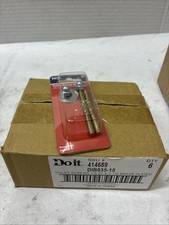 TOILET BOLT SET 1/4" x 2 1/2" Brass plated Do It 414689 Box Of 6