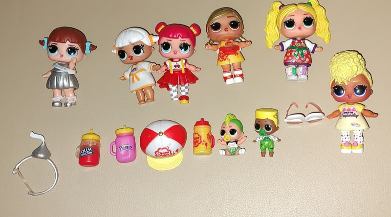 Lol Surprise Doll Loves Mini Sweets Series Candy Themed Lot Rare
