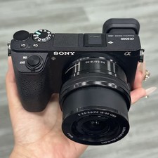 W/Accessories Sony Alpha a6500 24.2MP Mirrorless Digital Camera w/16-50mm Lens