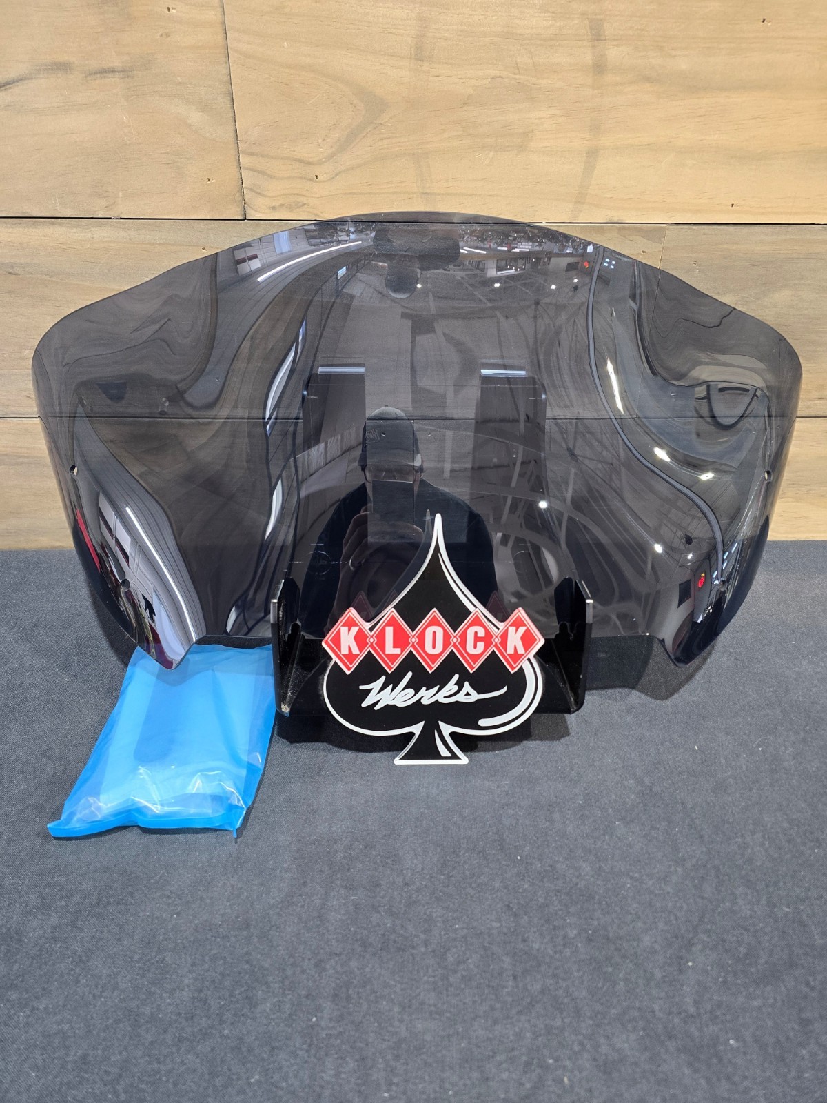 Used Klock Werks 12" Dark Smoke Pro Touring Flare 23.5-25 HD Road Glide