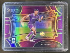 2023-24 Panini Select Serie A Nico Gonzalez Purple Prizm Field Level #/49