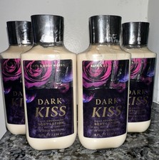 Bath  Body Works Dark Kiss 4 Full Size Daily Nourishing Body Lotions-New Read
