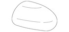 Genuine Nissan Mirror Cover K6373-1FC0A