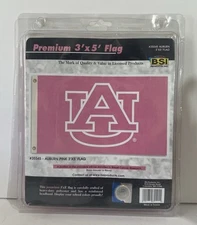 BSI Products NCAA Auburn Tigers Pink Breast Cancer 3’ x 5’ Flag *BRAND NEW*