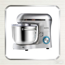 Aucma Stand Mixer 6.5QT 6-Speed Stainless Steel Bowl Countertop Mixers 660W