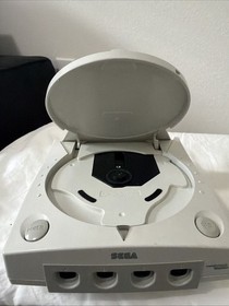 Sega Dreamcast White Video Game Console with Two Controllers