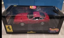 HOT WHEELS 1/18 21353 FERRARI 365 GTB 4 1968 RED...SUPER.RARE MINT CONDITION