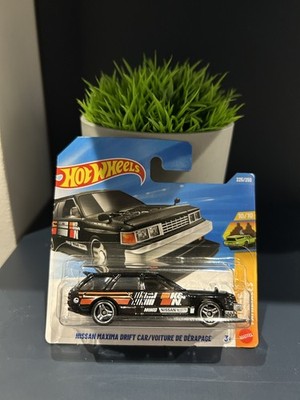 Hot Wheels Nissan Maxima Drift Car Black 225/250 Wagons 10/10 2026 JJK53 New NIP