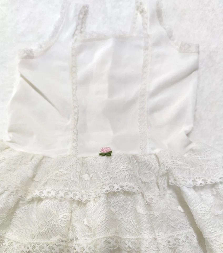 Her Majesty Vintage Slip Talla 3T Encaje Crema Foto 2 de 3