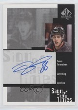 2019-20 SP Authentic 1999-00 Retro Sign of the Times Teuvo Teravainen Auto av1
