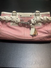 Pre-Owned Coach Hamilton, Pink/White Large Ca...