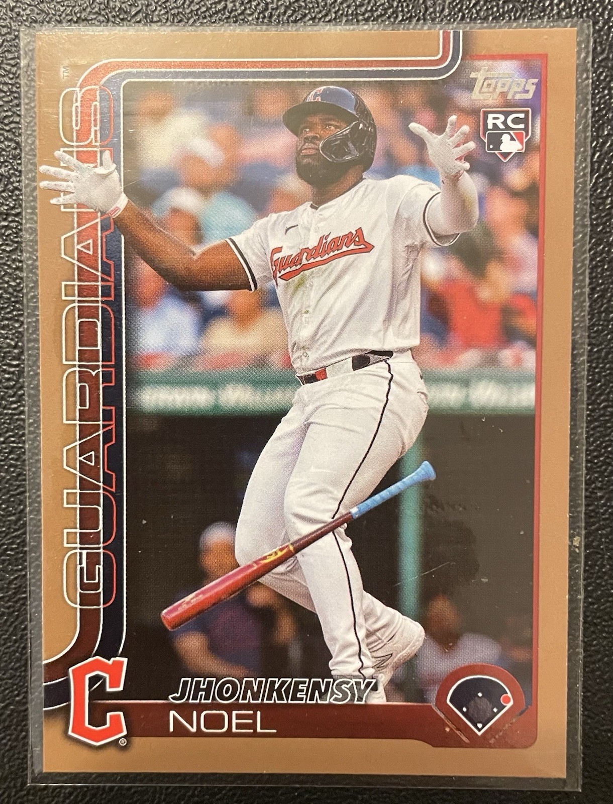 2025 Topps Jhonkensy Noel RC Gold Parallel #’d 0862/2025 Guardians #24 🔥🔥