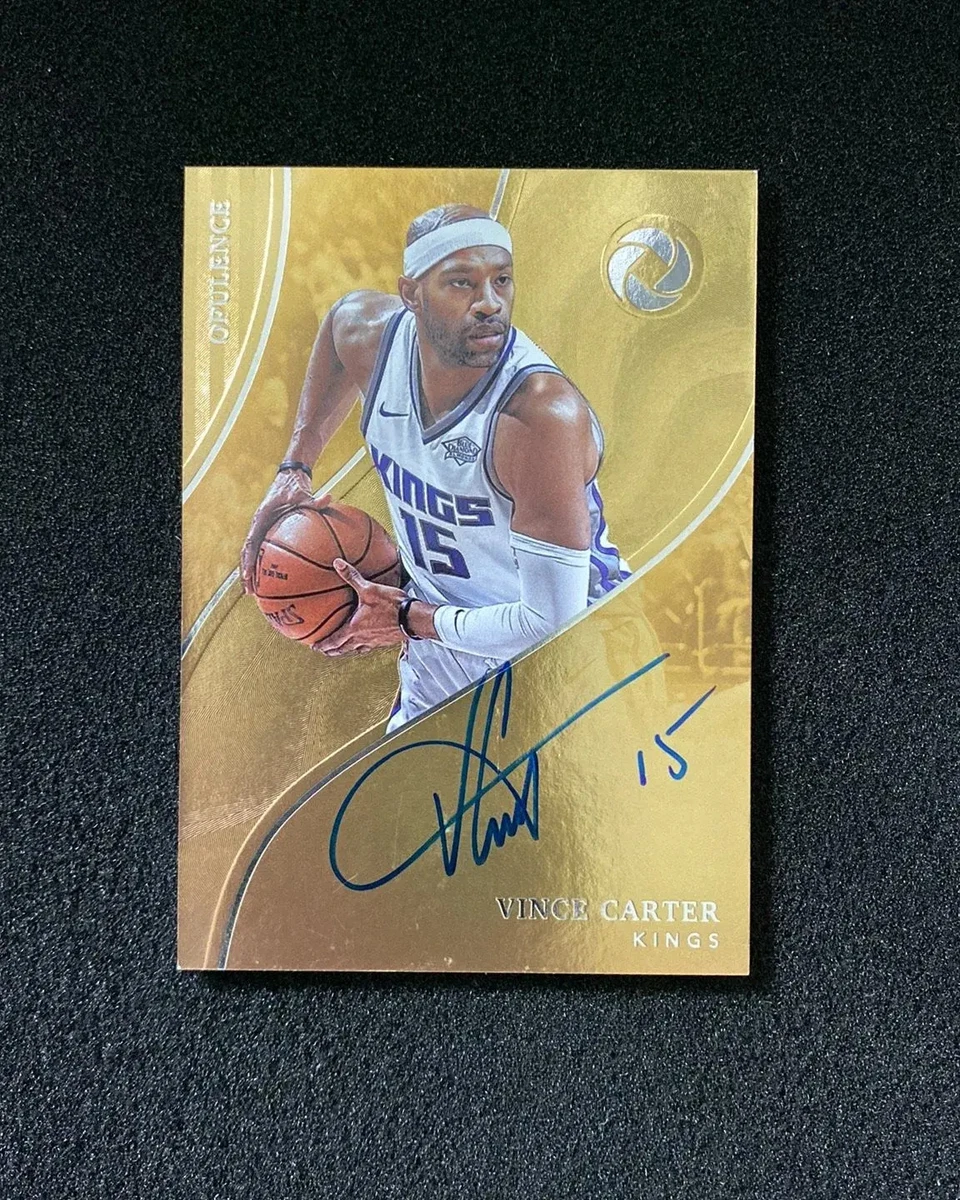Preços baixos em Cartões de basquete Vince Carter Autógrafo | eBay