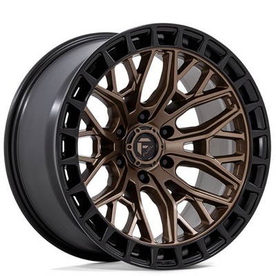 Fuel Wheels FC869 Sigma 17x9 Matte Bronze with Matte Black Lip (4pcs) A2