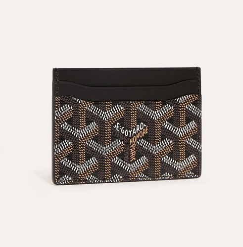 Goyard Saint-Sulpice Card Holder Geometric Logo Pattern