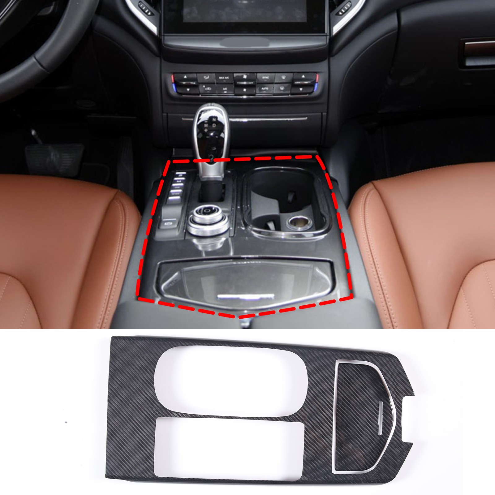 Maserati Ghibli 2017-2023 Dash trim bezel