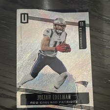 Panini 2019 Unparalleled Julian Edelman #15 New England Patriots Football Card