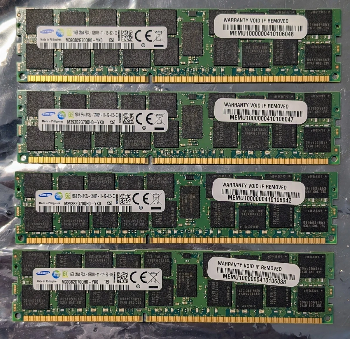 PC3-12800 (DDR3-1600) 16 GB ECC Network Server Memory (RAM) for