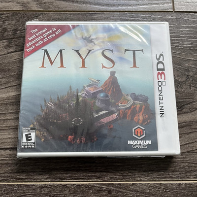 Myst (Nintendo 3DS, 2012) Brand New, Sealed