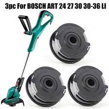 3pc For BOSCH ART 24 27 30 30-36 LI Strimmer-Trimmer Line Spool 18m 1.6mm,UK 0.13 per metre