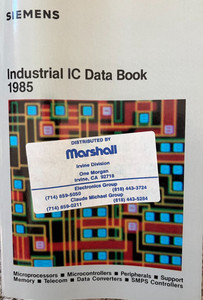 Siemens Industrial IC Data Book 1985