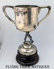 1933 USMC China Marine US Marine Cup 1st Place Shooting Award of Gy-St T J Jones
