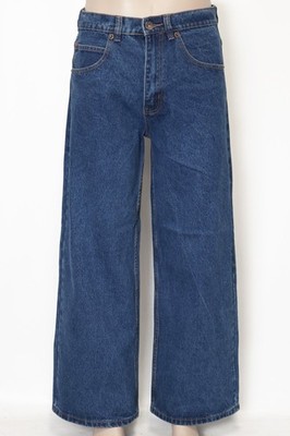 Kno Betta Men's Ultra Wide Leg Baggy Jeans Loose Fit Denim Jeans 5 Colors