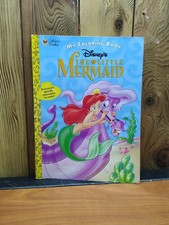 RARE 1991 Golden Walt Disney The Little Mermaid Coloring book