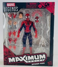 Marvel Legends Spider-Man Maximum Series w Spider Web 5.5  Action Figure Toy