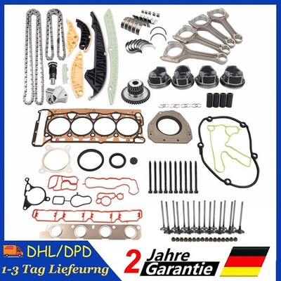 Für Audi A4 VW Golf 1.8 CDAB EA888 Reparatursatze Kolben (23mm) Ventil + Pleuel