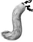 Fox Tail Therian Tail Realistic Furry Fur like Tail,Party Cosplay Suitable fo...