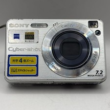 Sony Cyber-shot DSC-W110 7.2MP Digital Camera 4x Optical Zoom Tested Working