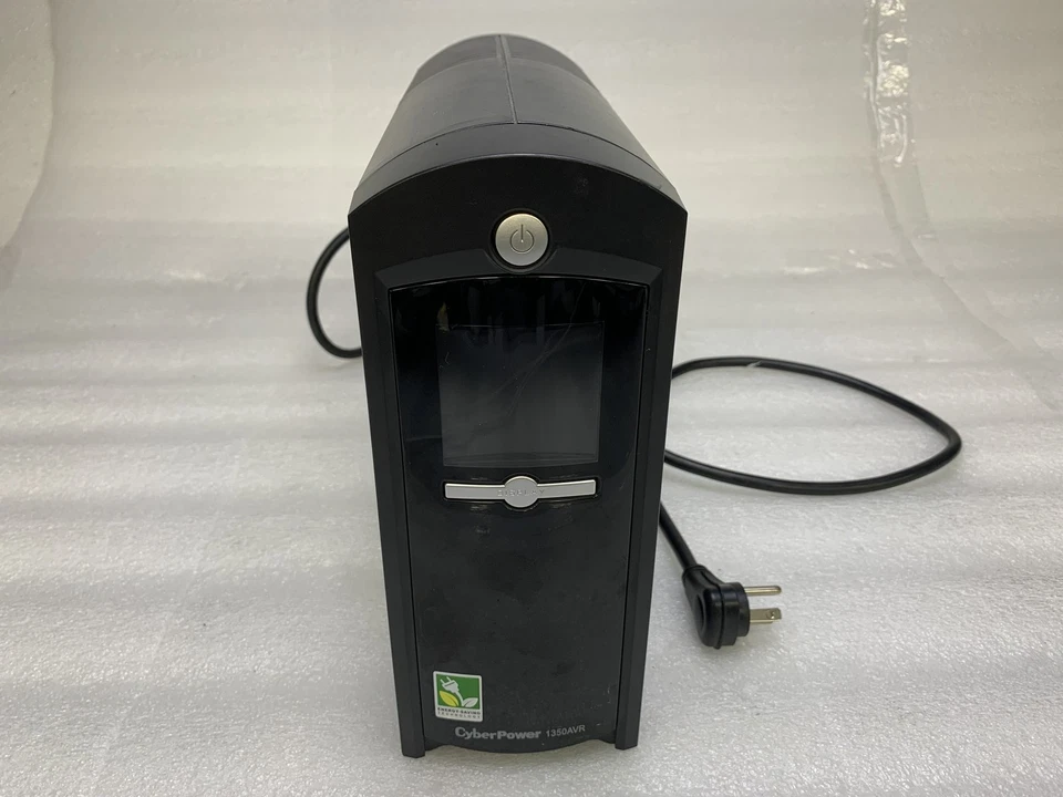 CyberPower 1350AVR 1350VA CP1350AVRLCD 9-Outlet LCD UPS System No Battery - Image 2 of 4