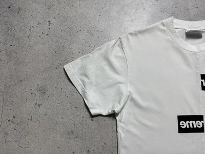 Supreme x Comme des Garcons Shirt CDG Luxury White T-Shirt | eBay