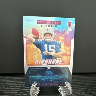 Panini 2025 Rookies & Stars Riley Leonard #27 Colts Airborne Prizm Rookie