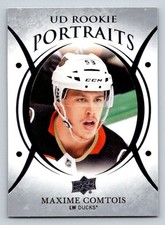 2018-19 Upper Deck UD Portraits #P69 Maxime Comtois (ref 185648)
