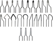 23Pcs Pyrography Wire Tips Kit, High Impedance Pyrography Machine Replacement Ti