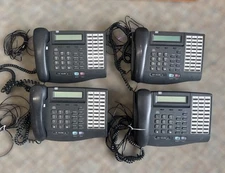 Lot Of 4 Used Vodavi 3015-71 Telephones- Untested