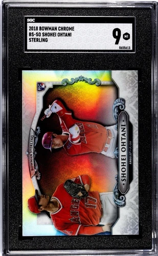 Shohei Ohtani 2018 Bowman Sterling Continuity SGC 9