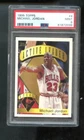 1995-96 Topps #4 Michael Jordan PSA 9 Graded Card NBA 95-96 Active Leader Steals