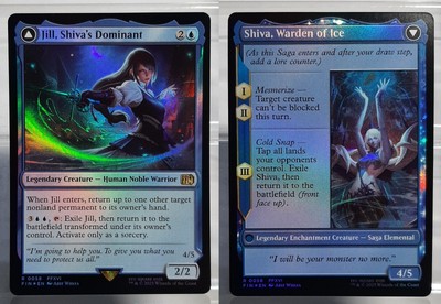 Jill, Shiva`s Dominant - Rare/Foil/Legendäre Kreatur - MTG: Final Fantasy EN/NM