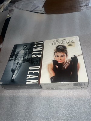 The Complete James Dean & Audrey Hepburn DVD Collection Brand New Sealed Lot