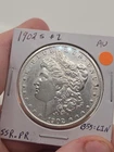 1902 s morgan silver dollar