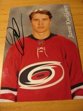 Janne Kuokkanen  - Finland - Carolina Hurricanes - SIGNED PHOTO - de
